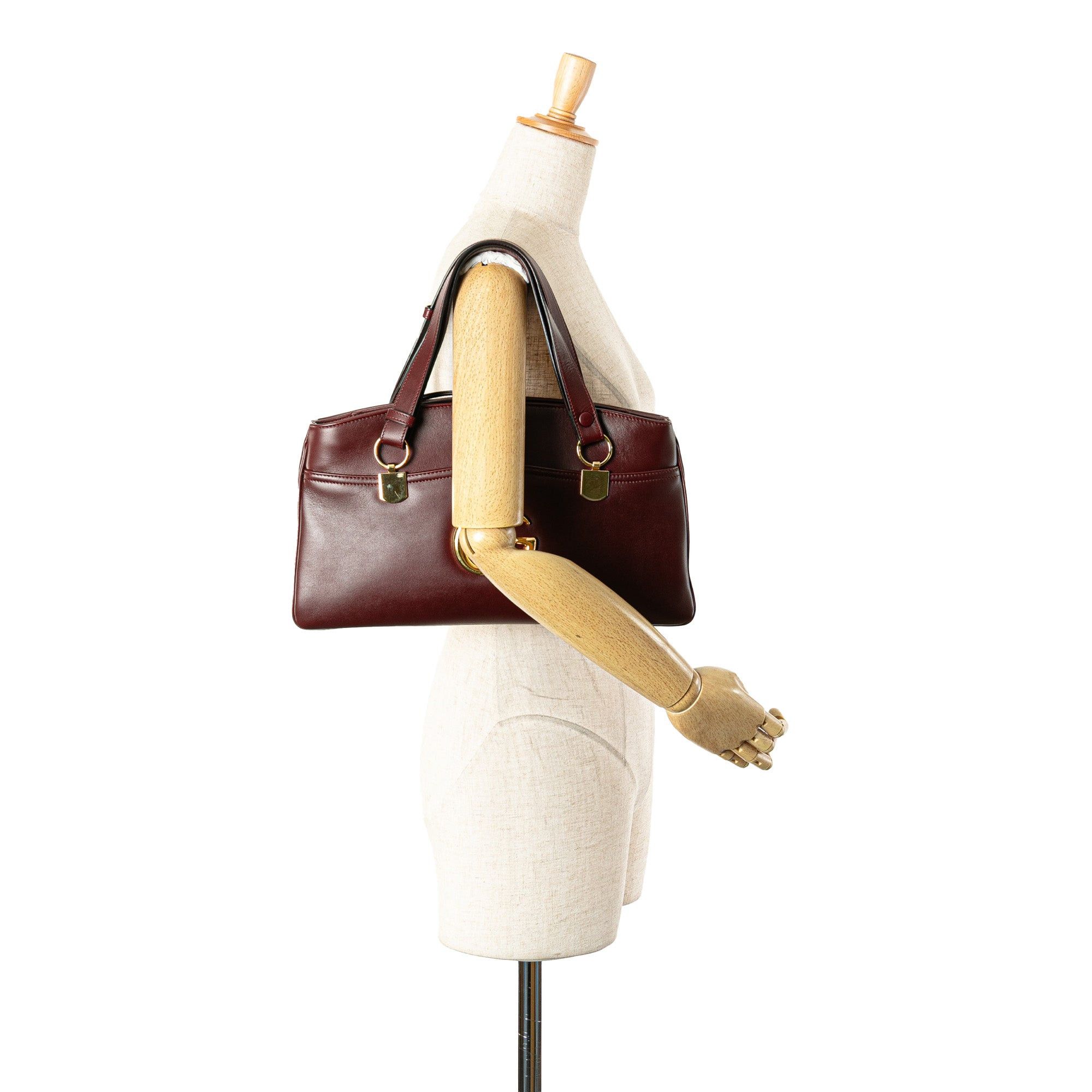 Gucci Large Leather Arli Shoulder Bag Size ONE SIZE - 13 Thumbnail