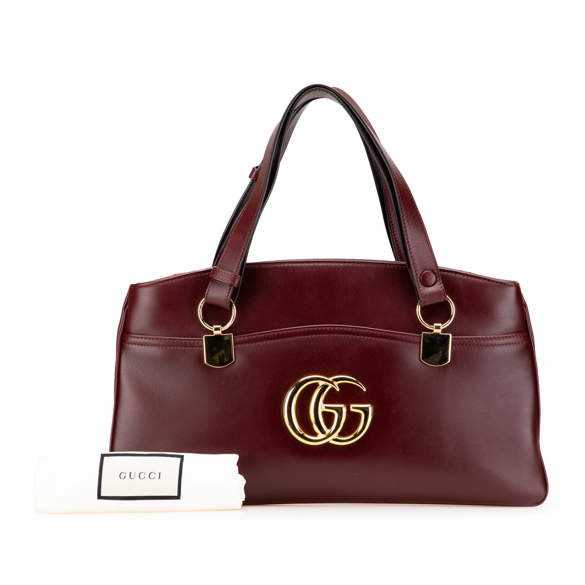 Gucci Large Leather Arli Shoulder Bag Size ONE SIZE - 14 Thumbnail
