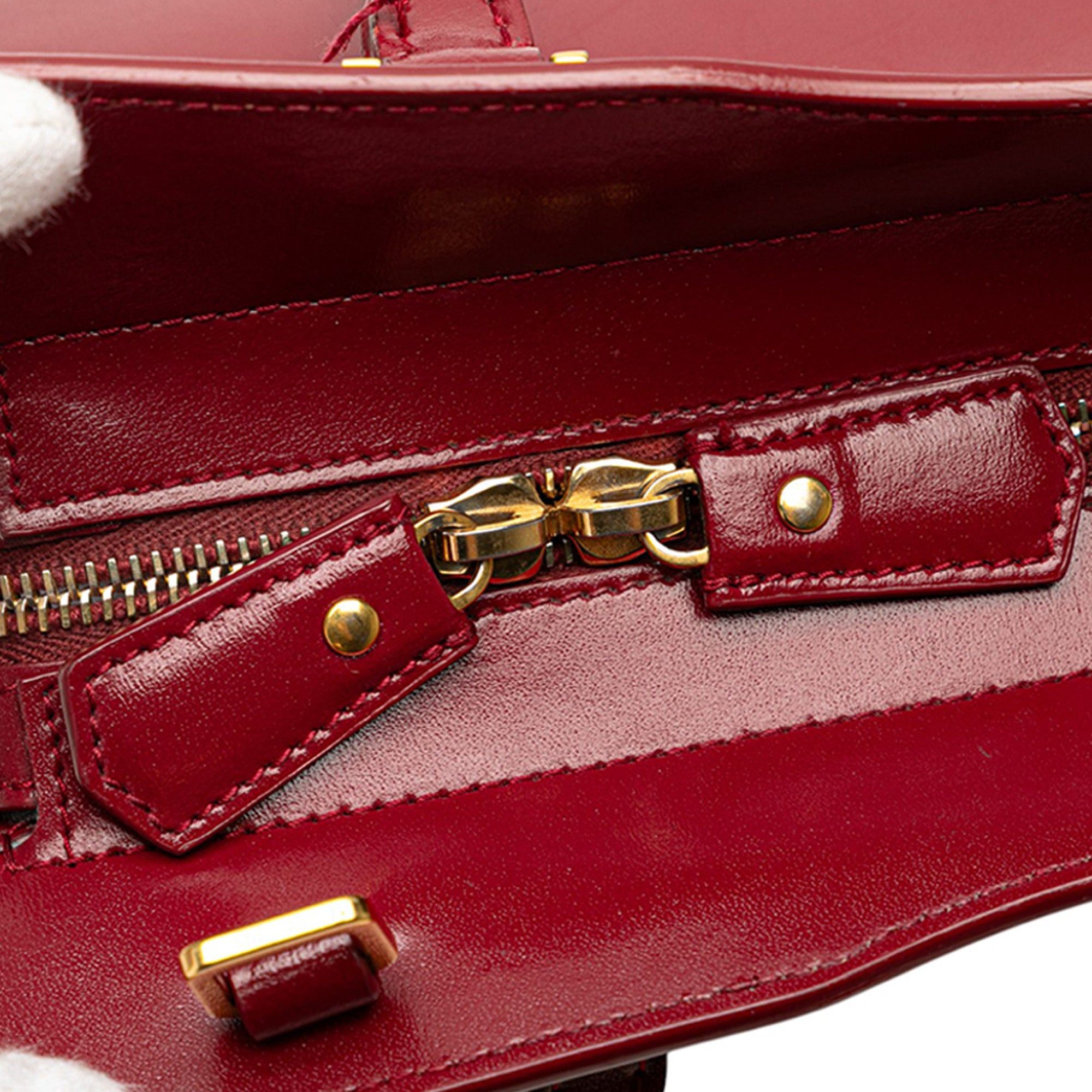 Saint Laurent Paris Small Leather Uptown Satchel Size ONE SIZE - 7 Thumbnail