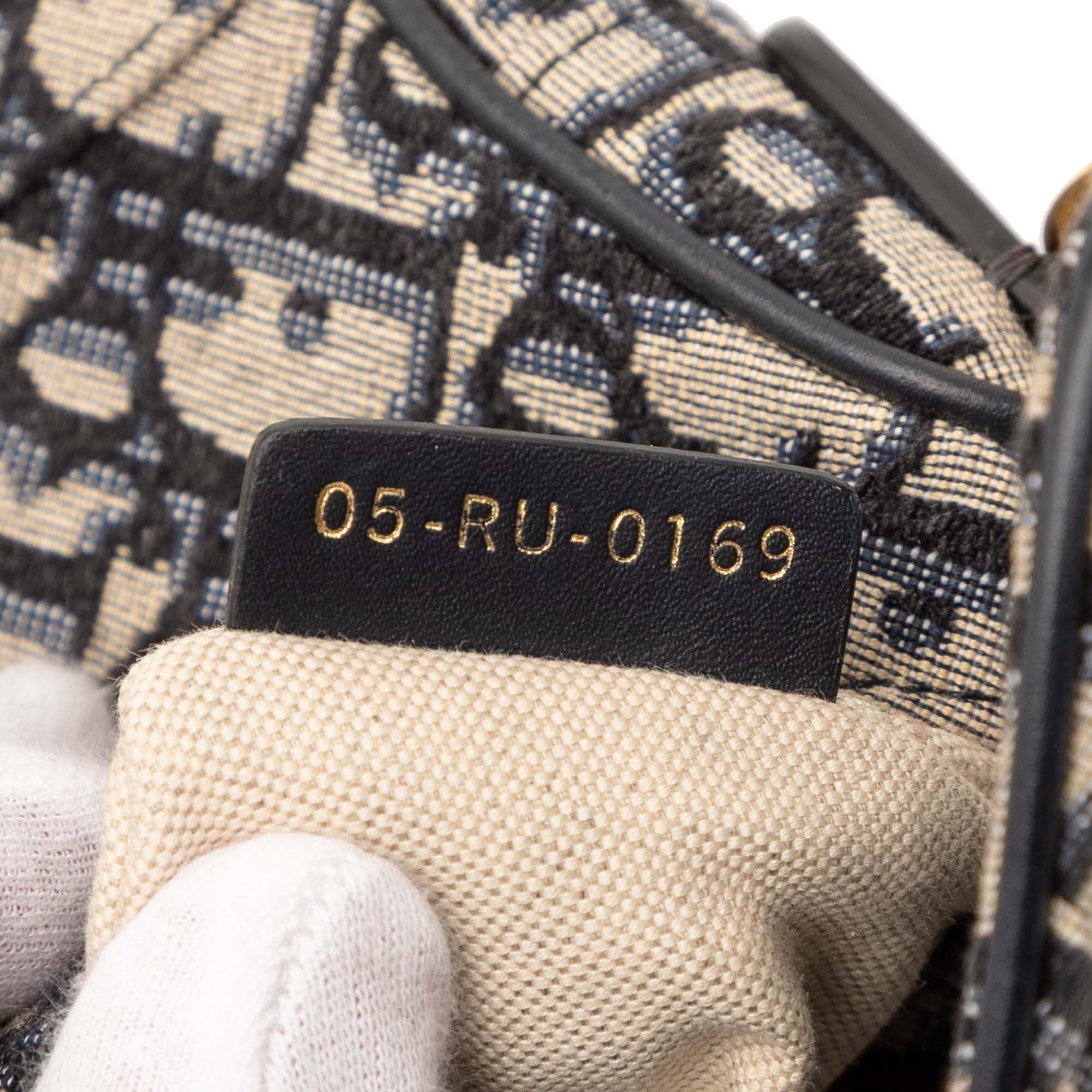 Dior Mini Oblique Canvas Saddle Bag Size ONE SIZE - 6 Thumbnail