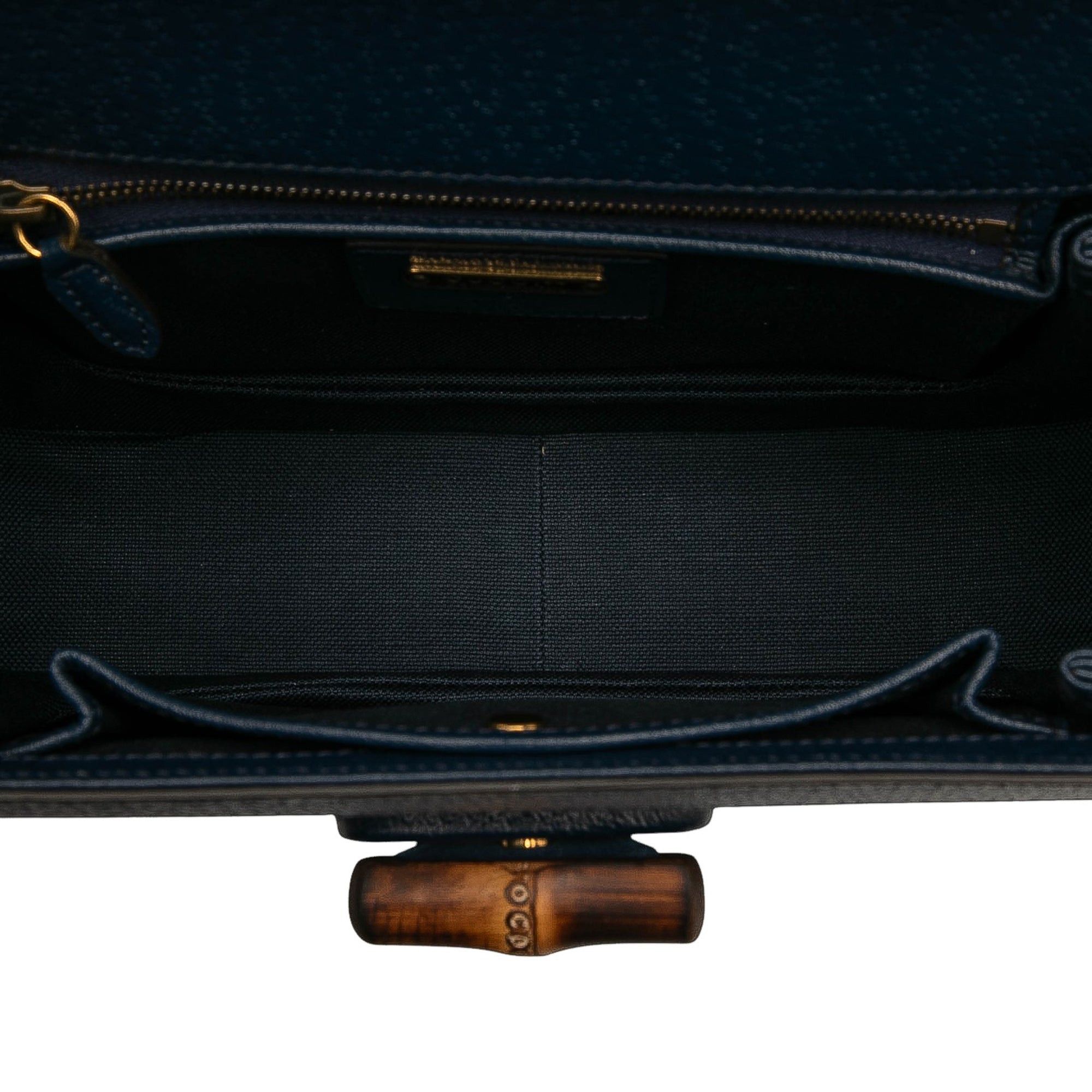 Gucci 100th Anniversary Medium GG Coated Canvas Kaleidoscope 1947 Bamboo Top Handle Bag Size ONE SIZE - 4 Thumbnail