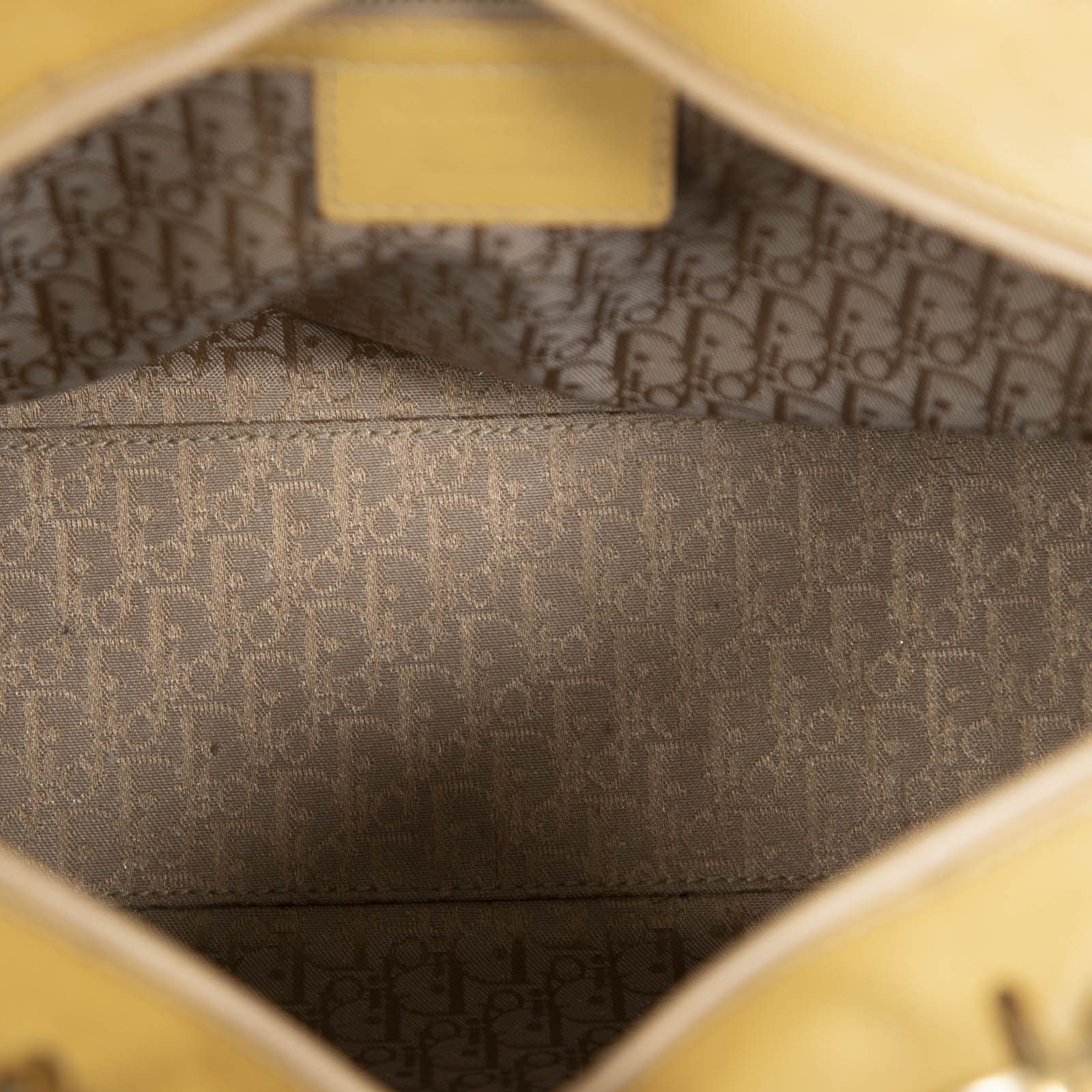 Dior 2011 Beige Patent Cannage Large Lady Dior Size ONE SIZE - 7 Thumbnail