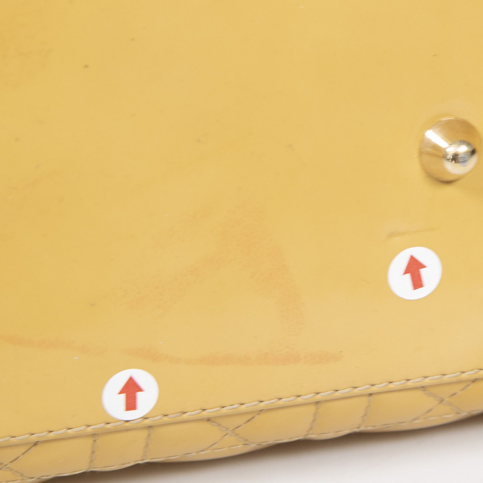 Dior 2011 Beige Patent Cannage Large Lady Dior Size ONE SIZE - 25 Thumbnail