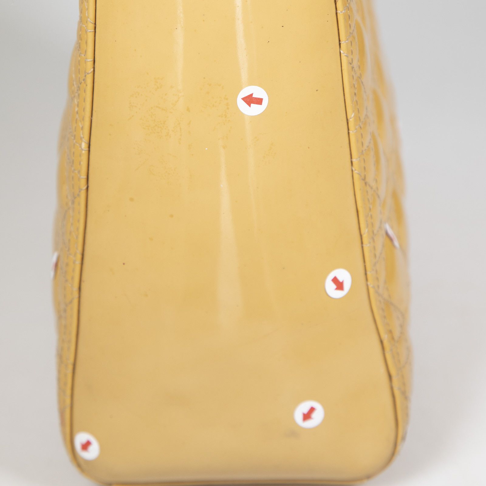 Dior 2011 Beige Patent Cannage Large Lady Dior Size ONE SIZE - 22 Thumbnail