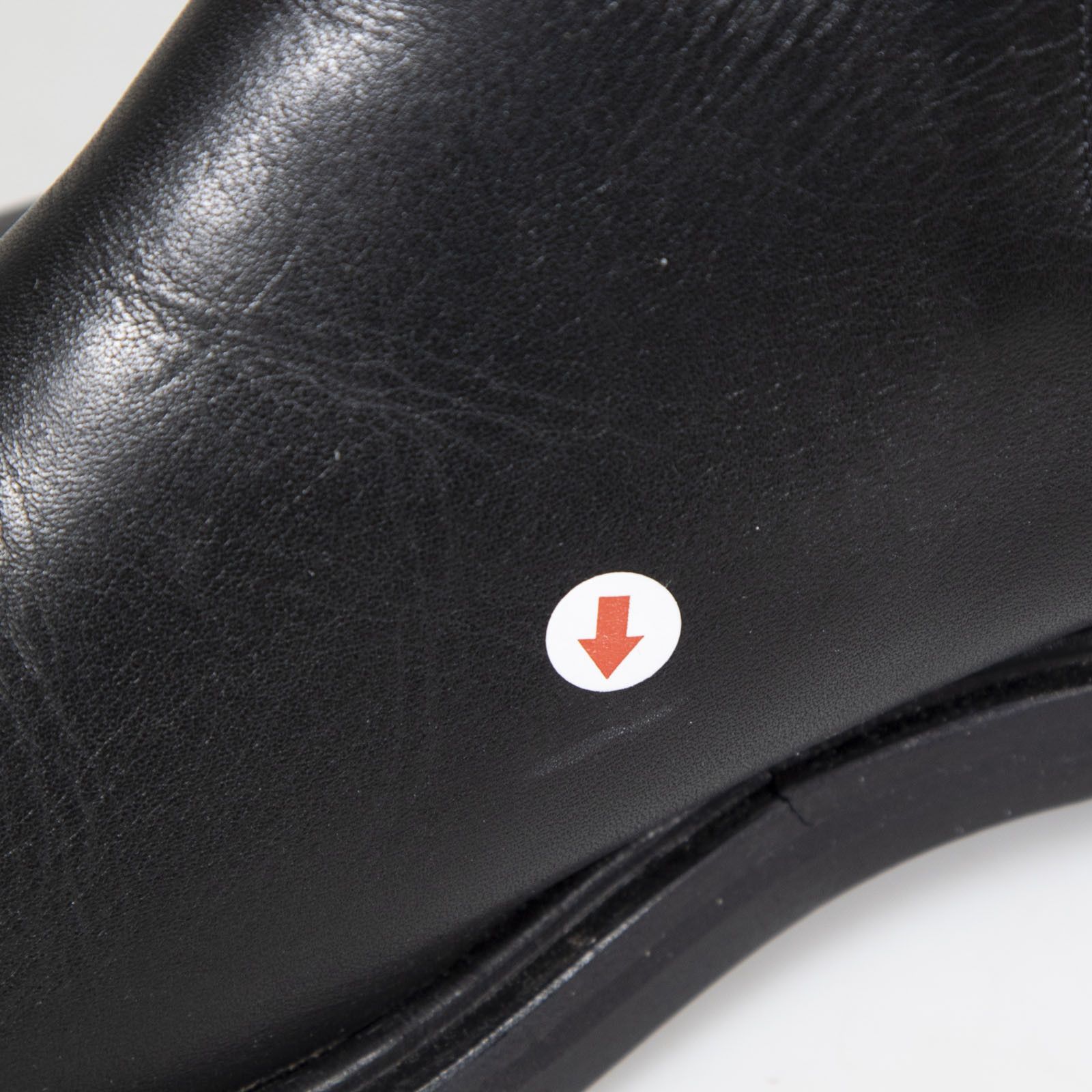 Loro Piana Black Leather Knit Panel Chelsea Boots Size US 9 / IT 39 - 7 Thumbnail
