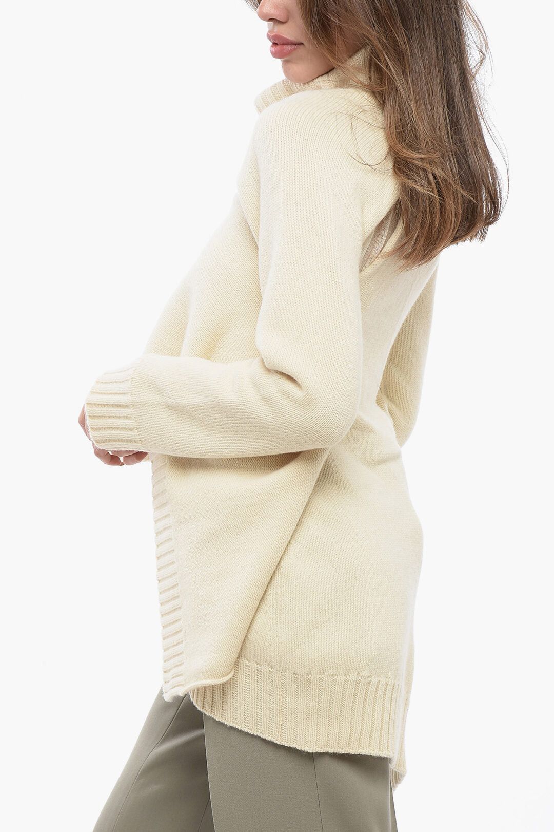 Jil Sander Wool Sleeveless Top with Detachable Shoulder Cover Size M / US 6-8 / IT 42-44 - 2 Thumbnail