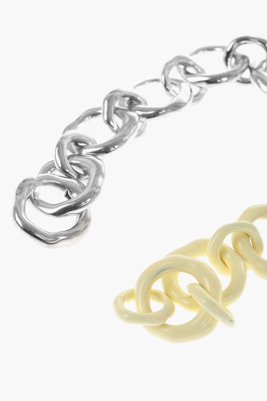 Jil Sander Enamelled Brass Chain Bracelet NEW LIGHTNESS Size ONE SIZE - 3 Thumbnail