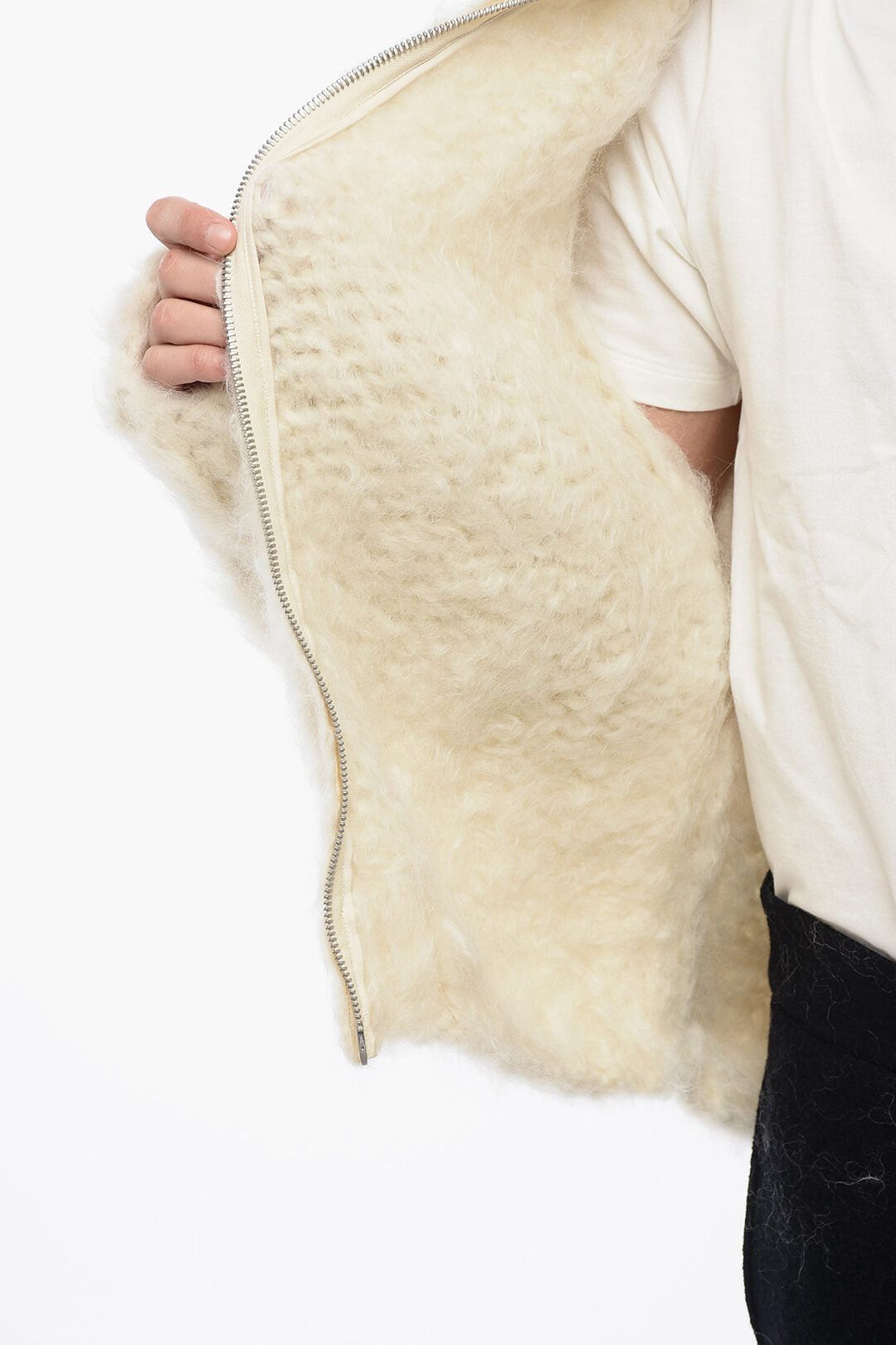 Jil Sander Fuzzy Wool Cardigan SUPER CHUNKY Size US M / EU 48-50 / 2 - 5 Thumbnail