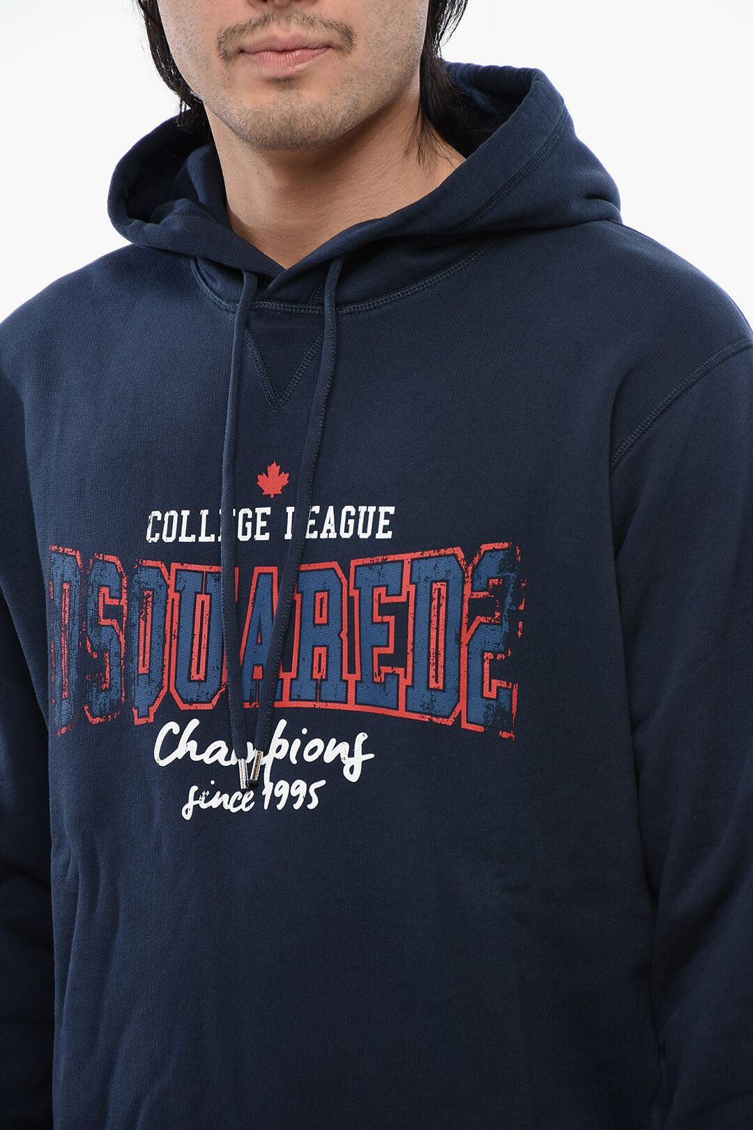 Dsquared2 Brushed Cotton Hoodie COLLEGE LEAGUE Size US XL / EU 56 / 4 - 3 Thumbnail