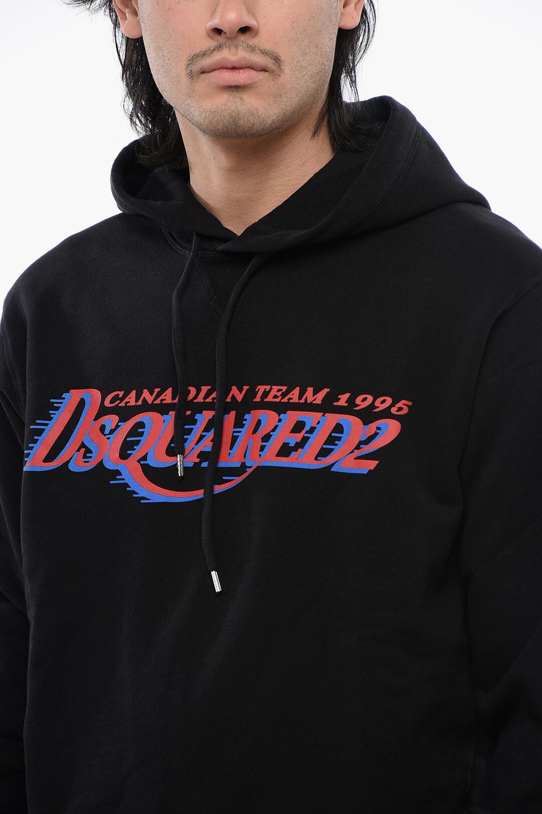Dsquared2 Brushed Cotton Cool Fit Hoodie CANADIAN TEAM Size US XL / EU 56 / 4 - 3 Thumbnail