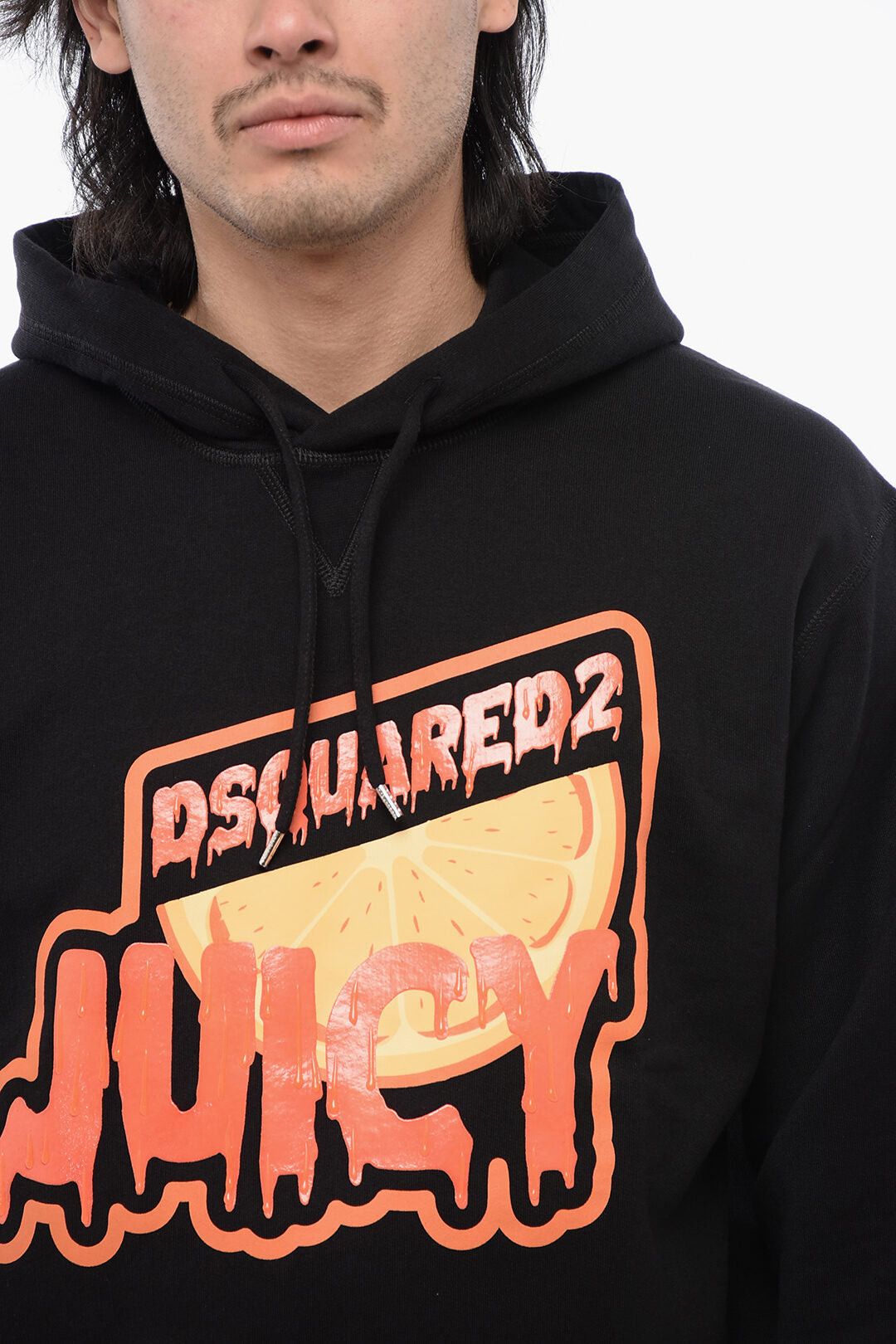 Dsquared2 Brushed Cotton Cool Fit Hoodie D2 JUICY Size US XXL / EU 58 / 5 - 3 Thumbnail