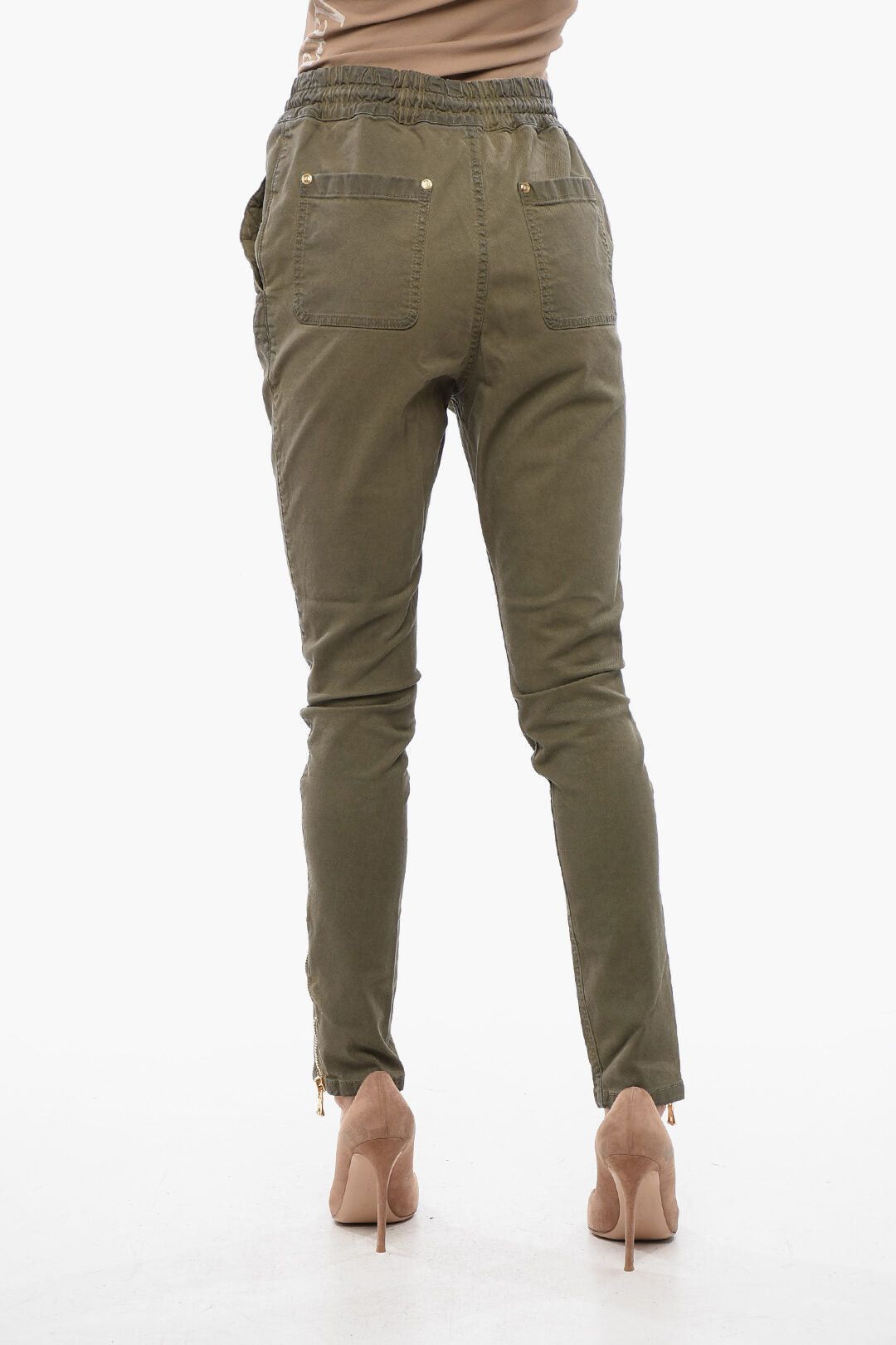 Balmain Jodhpur Pants With Quilted Inserts Size 27" / US 4 / IT 40 - 2 Thumbnail