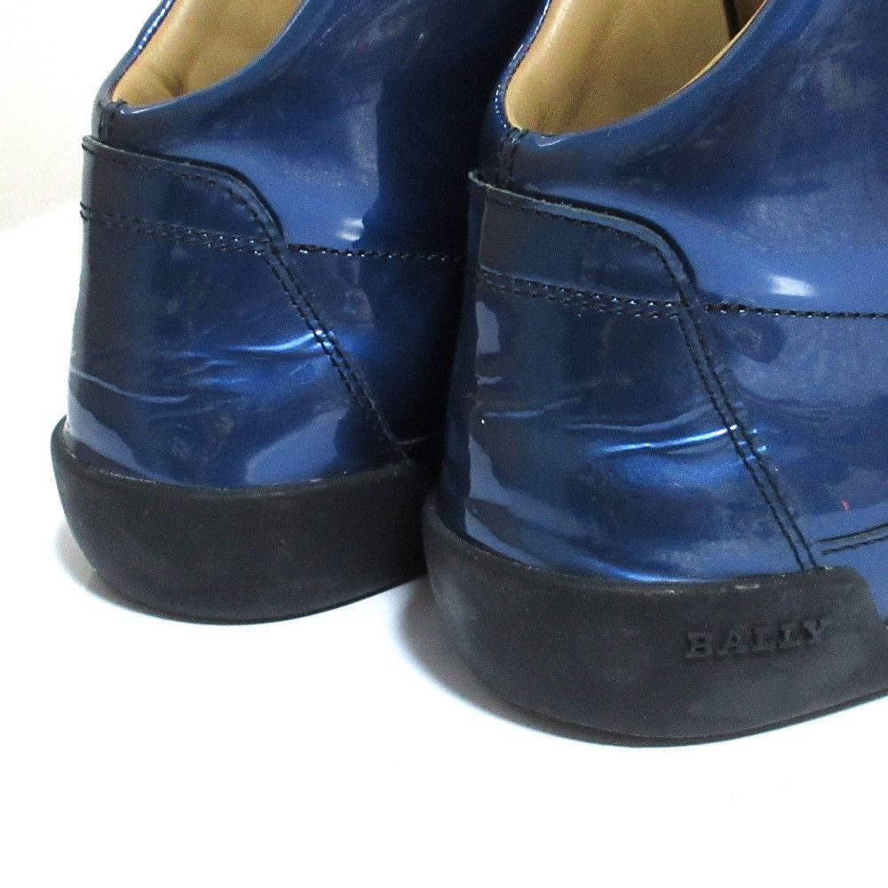 Bally Bally Bally EROY Patent Leather High Cut Sneakers Leather Shoes EROY DUTY FREE for USA Size ONE SIZE - 15 Thumbnail