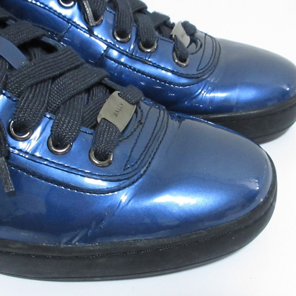 Bally Bally Bally EROY Patent Leather High Cut Sneakers Leather Shoes EROY DUTY FREE for USA Size ONE SIZE - 16 Thumbnail