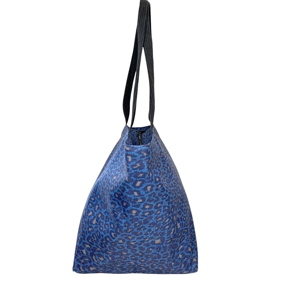 Other Other Herve Chapelier Leopard Nylon Tote Bag Textile Tote Bag 925F DUTY FREE for USA Size ONE SIZE - 3 Thumbnail