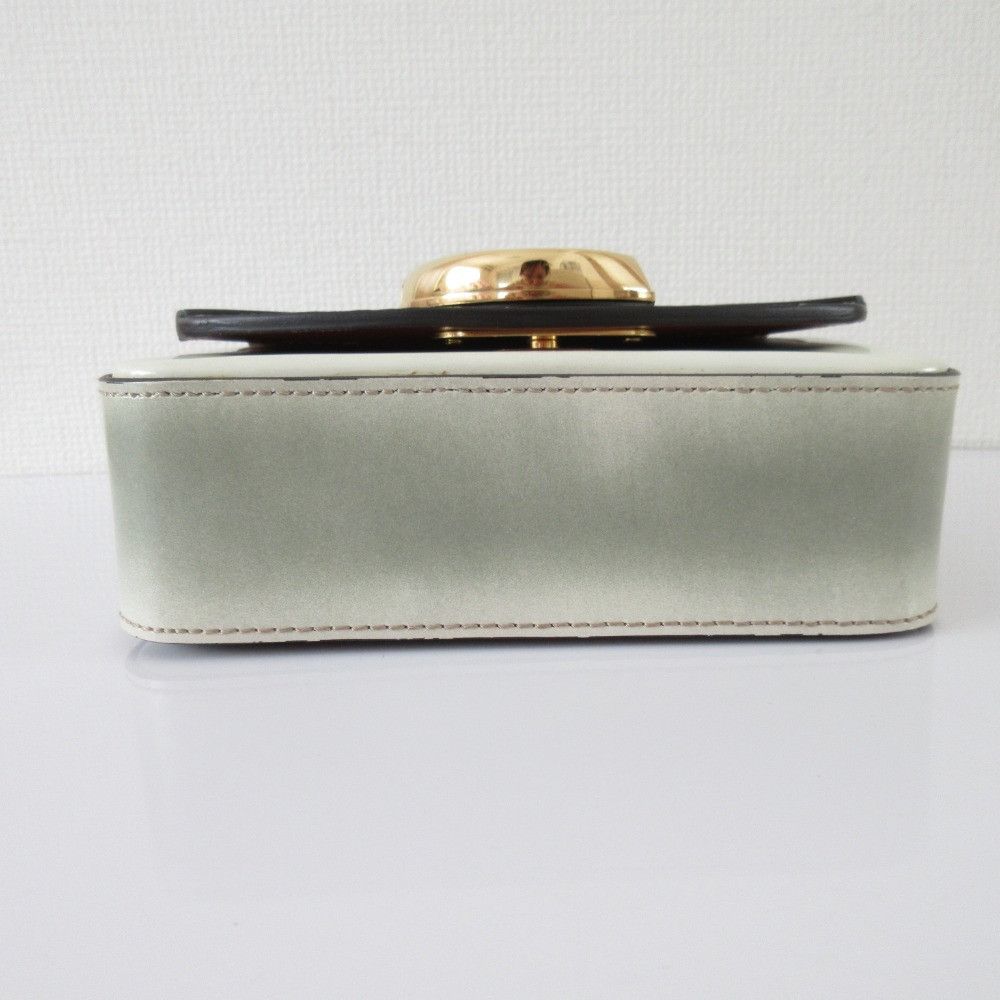 Chloe Chloe Chloe Chloe C Croco Embossed Mini Square Handbag Leather Handbag DUTY FREE for USA Size ONE SIZE - 3 Thumbnail