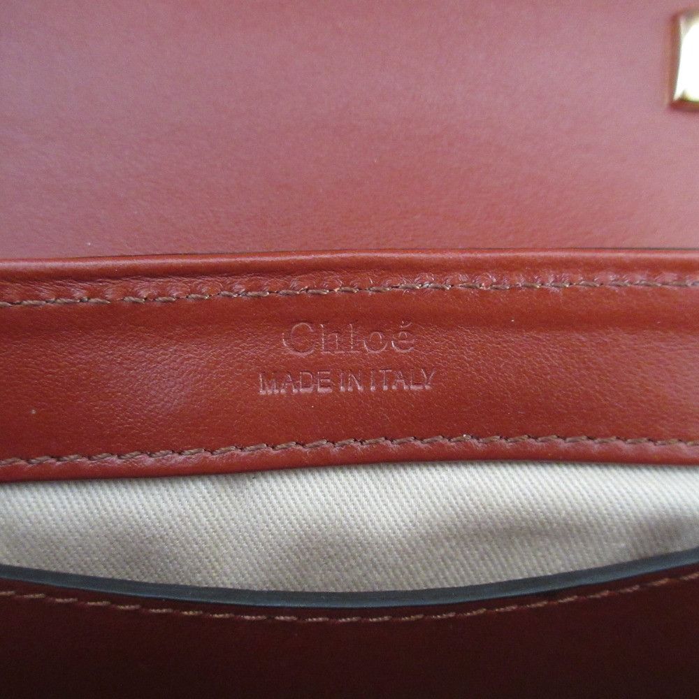 Chloe Chloe Chloe Chloe C Croco Embossed Mini Square Handbag Leather Handbag DUTY FREE for USA Size ONE SIZE - 10 Thumbnail