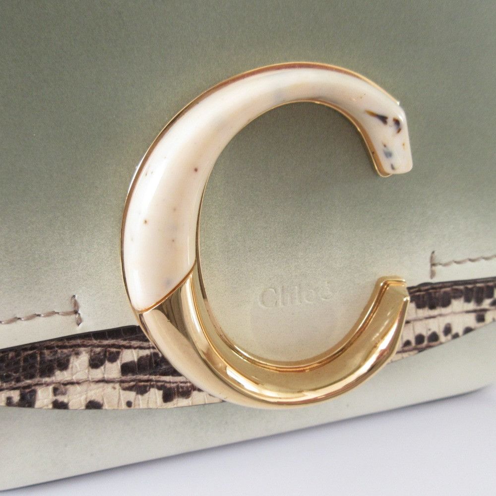 Chloe Chloe Chloe Chloe C Croco Embossed Mini Square Handbag Leather Handbag DUTY FREE for USA Size ONE SIZE - 8 Thumbnail