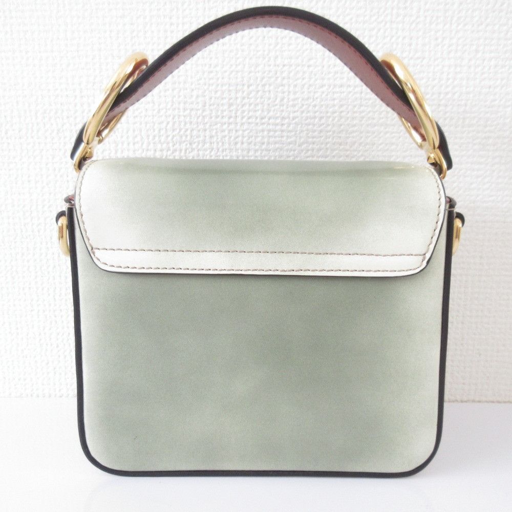 Chloe Chloe Chloe Chloe C Croco Embossed Mini Square Handbag Leather Handbag DUTY FREE for USA Size ONE SIZE - 2 Thumbnail