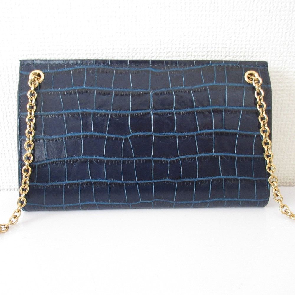 Mulberry Mulberry Mulberry Amberley Shiny Small Croc Embossed 2way Shoulder Bag Leather Clutch Bag DUTY FREE for USA Size ONE SIZE - 2 Thumbnail