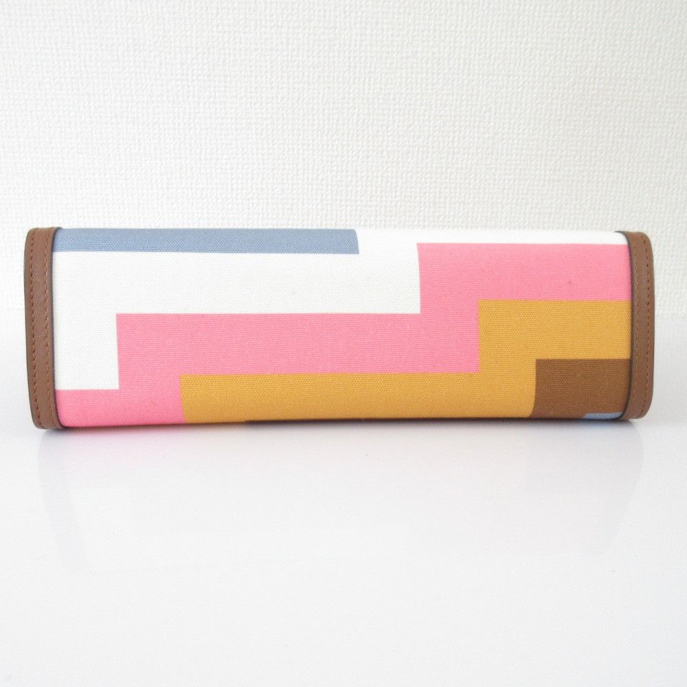 Jimmy Choo Jimmy Choo Jimmy Choo Avenue Pouch Canvas Clutch Bag Textile Clutch Bag DUTY FREE for USA Size ONE SIZE - 3 Thumbnail