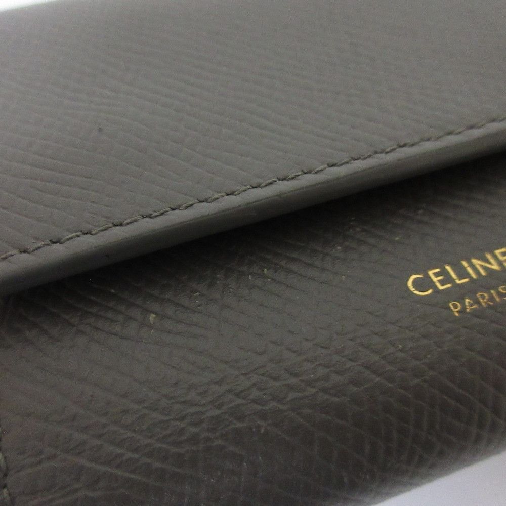 Celine Celine Celine Small Tri-fold Calfskin Compact Wallet Leather Short Wallet DUTY FREE for USA Size ONE SIZE - 11 Thumbnail