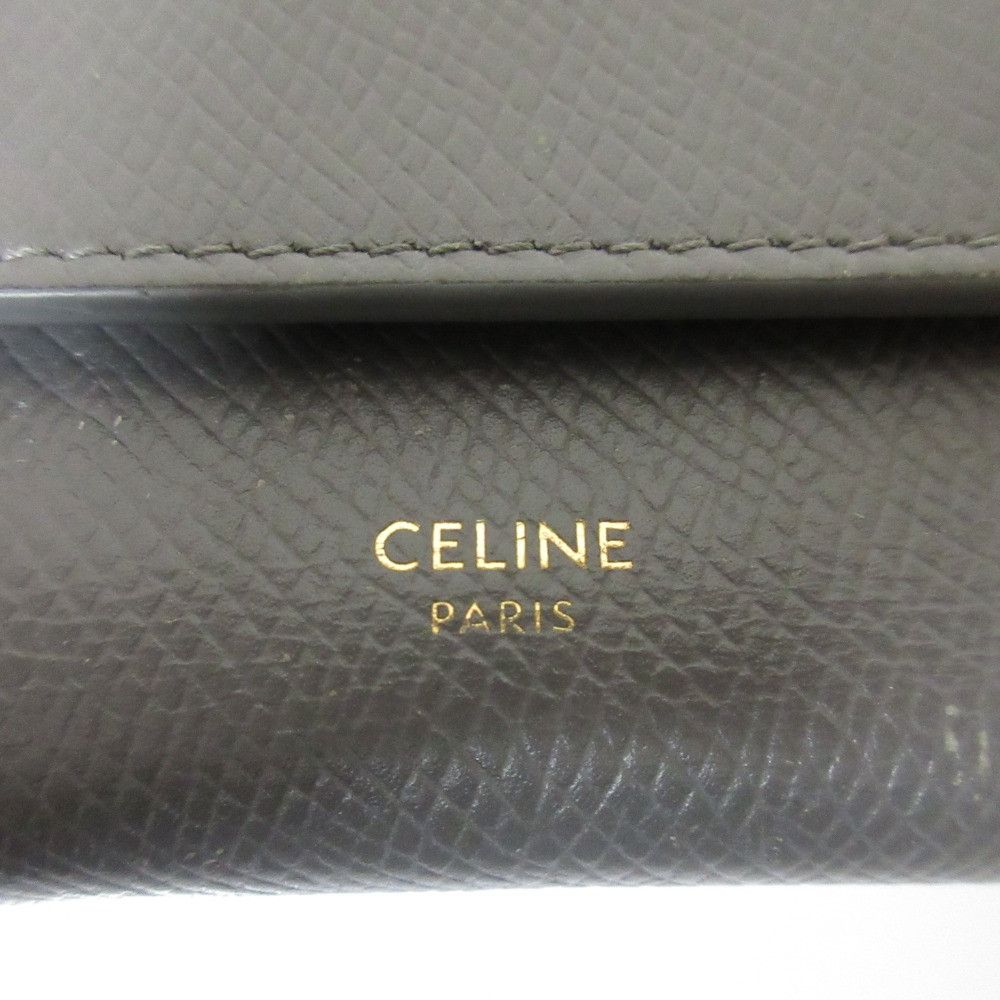 Celine Celine Celine Small Tri-fold Calfskin Compact Wallet Leather Short Wallet DUTY FREE for USA Size ONE SIZE - 10 Thumbnail