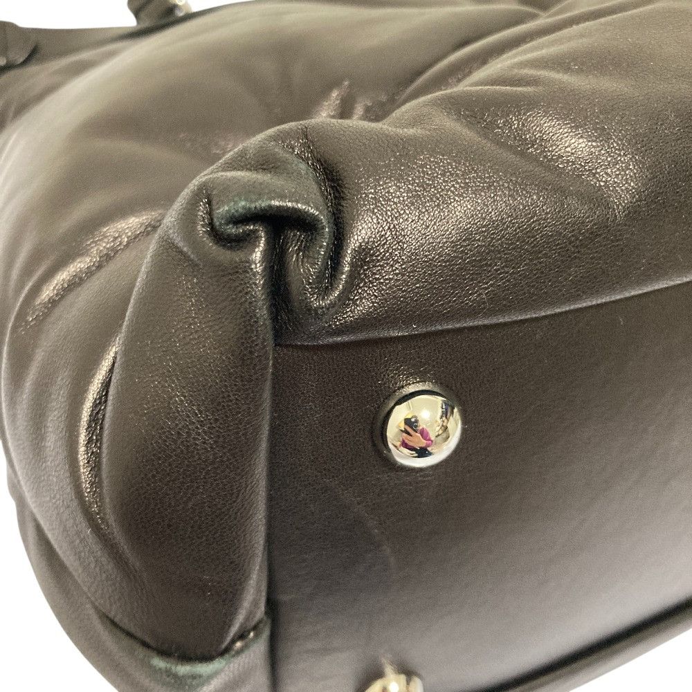 Maison Margiela Maison Margiela Maison Margiela Glam Slam Lamb Nappa 2way Tote Bag Leather Shoulder Bag S56WC0126 DUTY FREE for USA Size ONE SIZE - 13 Thumbnail