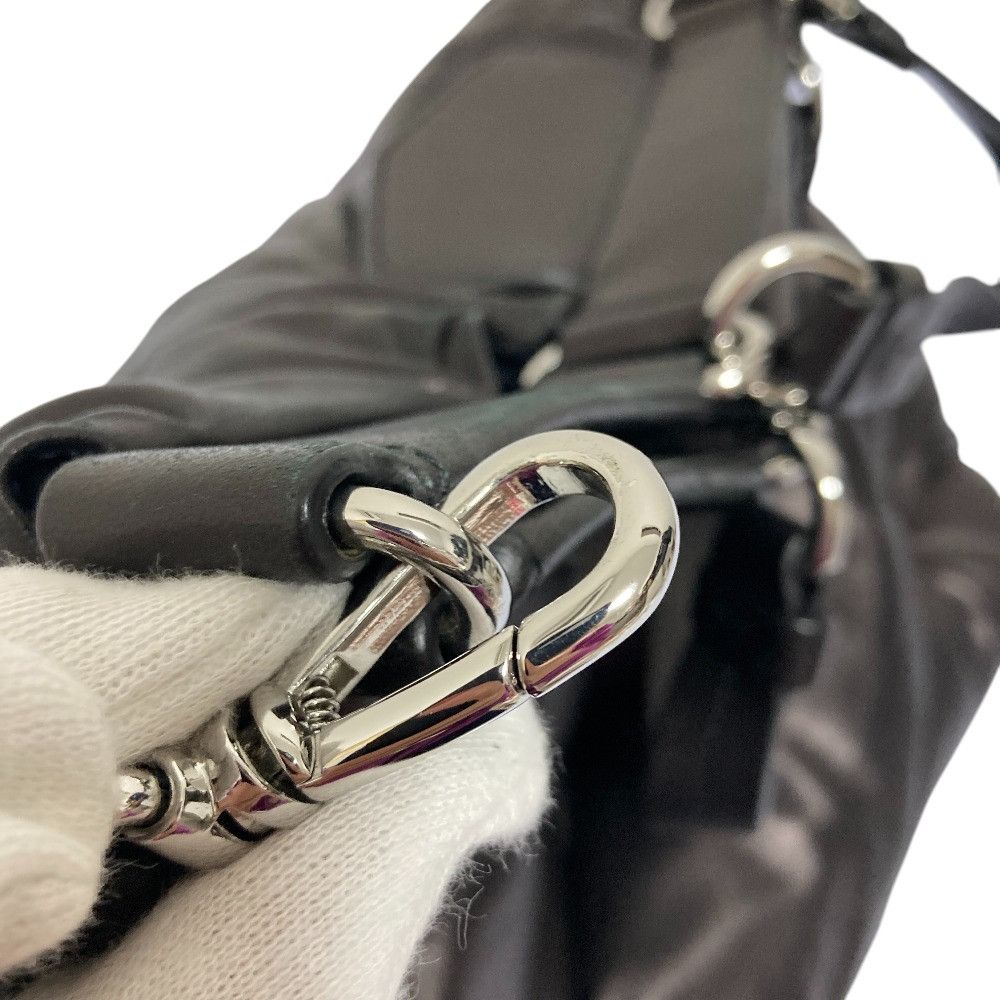 Maison Margiela Maison Margiela Maison Margiela Glam Slam Lamb Nappa 2way Tote Bag Leather Shoulder Bag S56WC0126 DUTY FREE for USA Size ONE SIZE - 15 Thumbnail