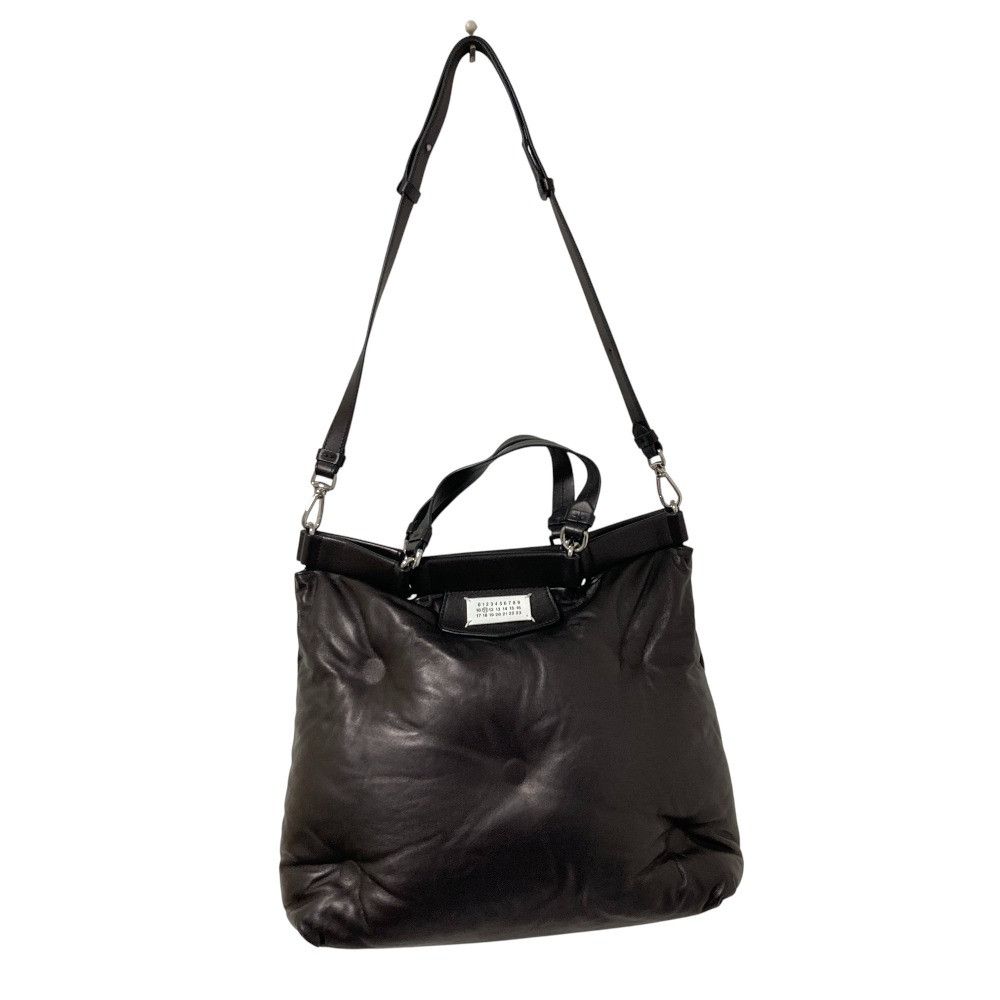 Maison Margiela Maison Margiela Maison Margiela Glam Slam Lamb Nappa 2way Tote Bag Leather Shoulder Bag S56WC0126 DUTY FREE for USA Size ONE SIZE - 5 Thumbnail