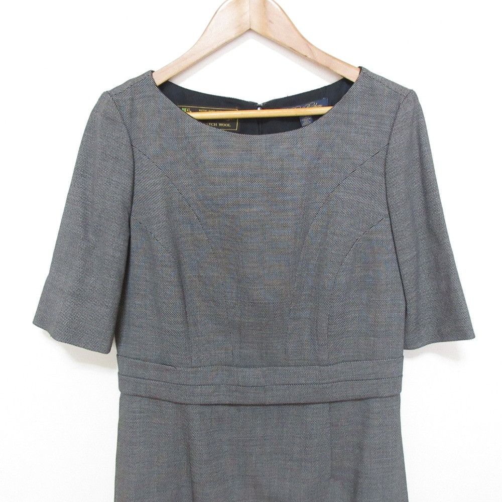 Brooks Brothers Brooks Brothers Brooks Brothers Loro Piana Wool Dress Textile Dresses DUTY FREE for USA Size ONE SIZE - 3 Thumbnail