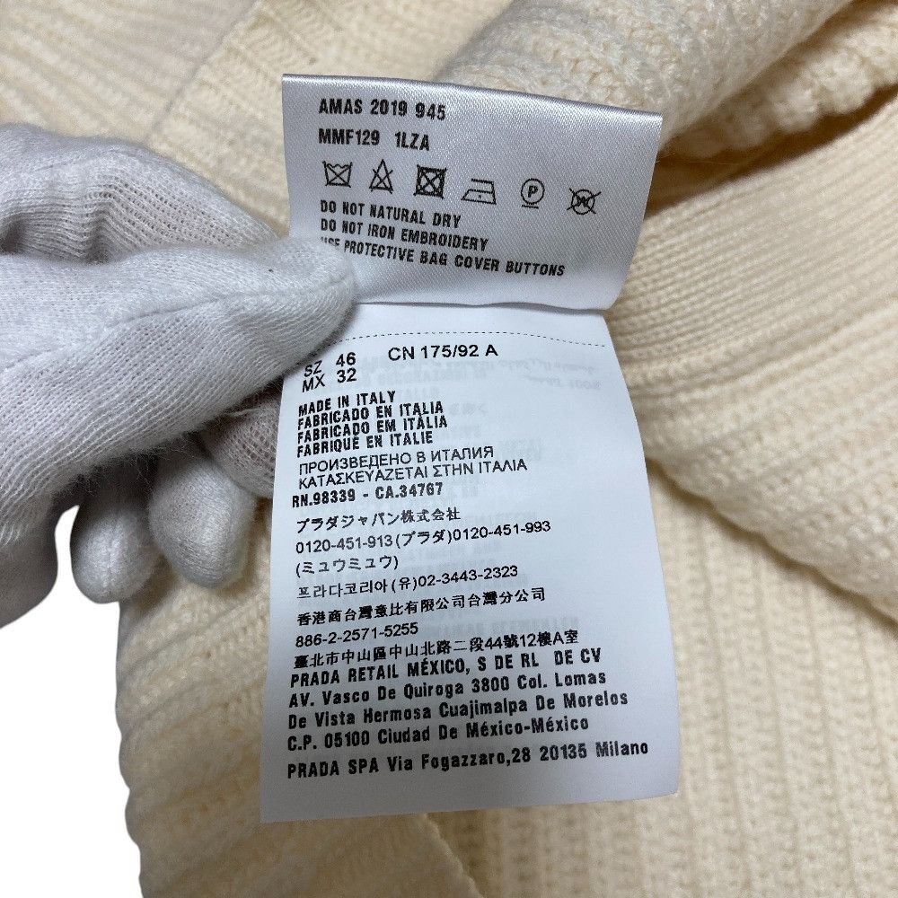 Miu Miu Miu Miu Miu Miu Cashmere Knit Cardigan Textile Tops DUTY FREE for USA Size ONE SIZE - 8 Thumbnail