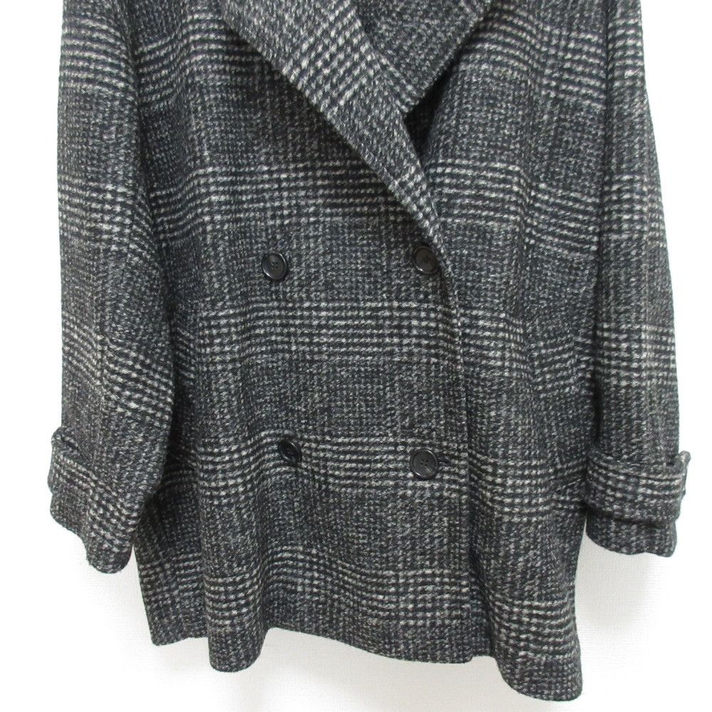 Other Other Spick and Span W Sliver Check Half Coat Textile Outerwear DUTY FREE for USA Size ONE SIZE - 6 Thumbnail