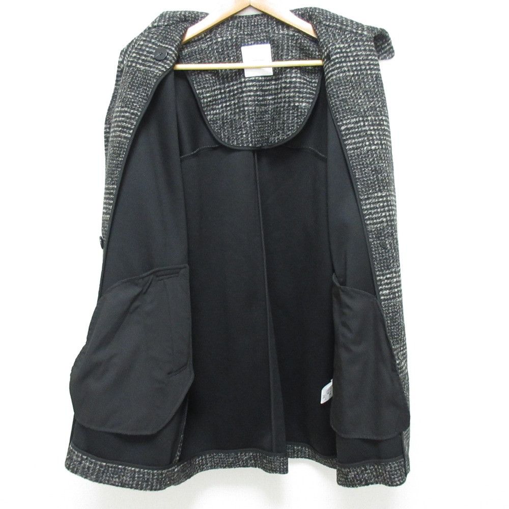Other Other Spick and Span W Sliver Check Half Coat Textile Outerwear DUTY FREE for USA Size ONE SIZE - 3 Thumbnail