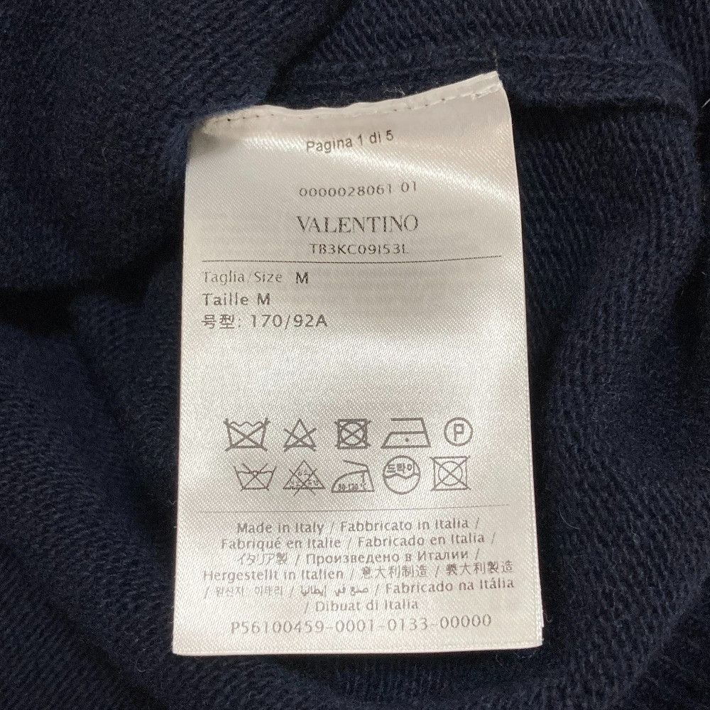 Valentino Valentino Valentino V Logo Wool Cashmere Knit Sweater Textile Tops TB3KC09153L DUTY FREE for USA Size ONE SIZE - 5 Thumbnail