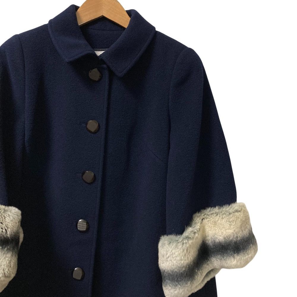 Other Other Rene Angora Blend Wool Coat Textile Outerwear DUTY FREE for USA Size ONE SIZE - 2 Thumbnail