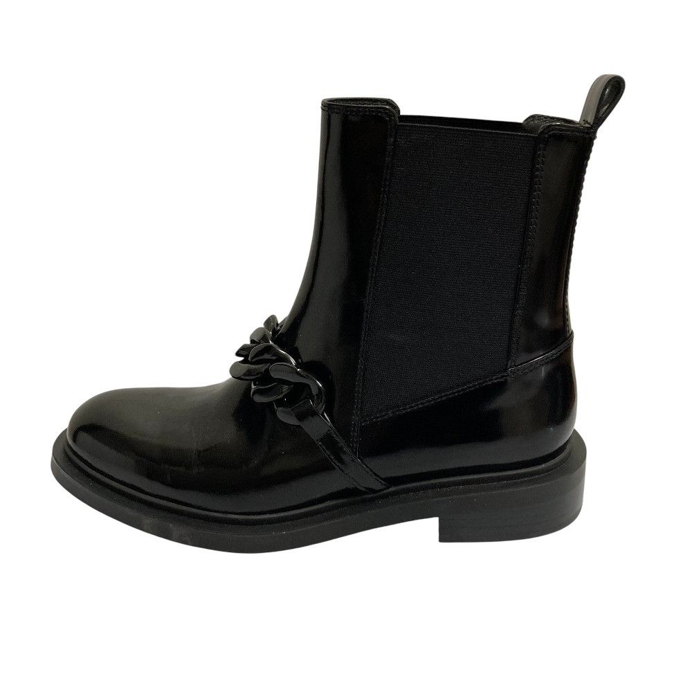 Other Other STACCATO Classic Chain Chelsea Short Boots Leather Shoes DUTY FREE for USA Size ONE SIZE - 3 Thumbnail