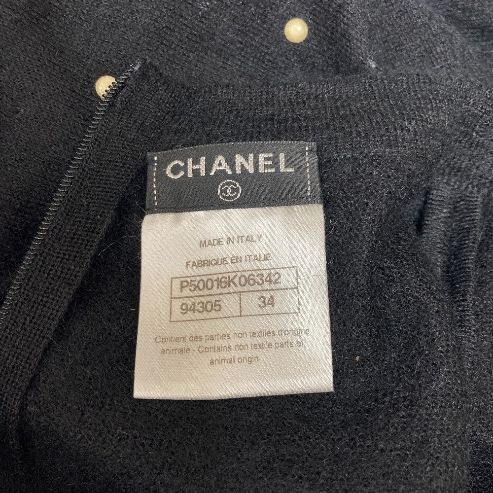 Chanel Chanel Chanel Faux Pearl Mohair Cashmere Dress Textile Dresses P50016 DUTY FREE for USA Size ONE SIZE - 7 Thumbnail