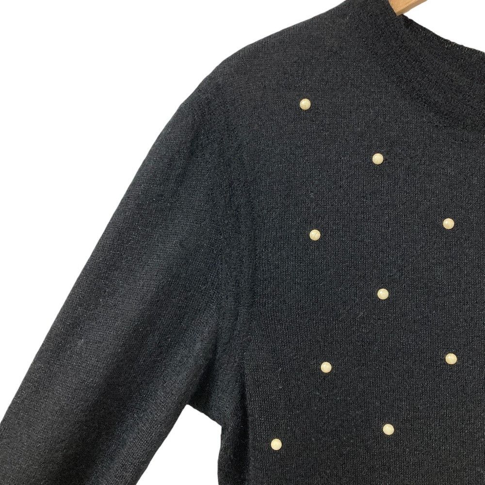 Chanel Chanel Chanel Faux Pearl Mohair Cashmere Dress Textile Dresses P50016 DUTY FREE for USA Size ONE SIZE - 4 Thumbnail