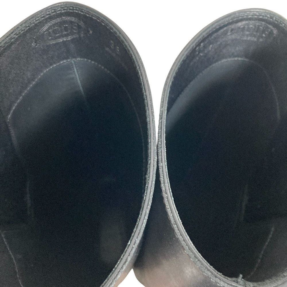 Tod's Tod's TOD'S Leather Long Boots Leather Shoes DUTY FREE for USA Size ONE SIZE - 4 Thumbnail