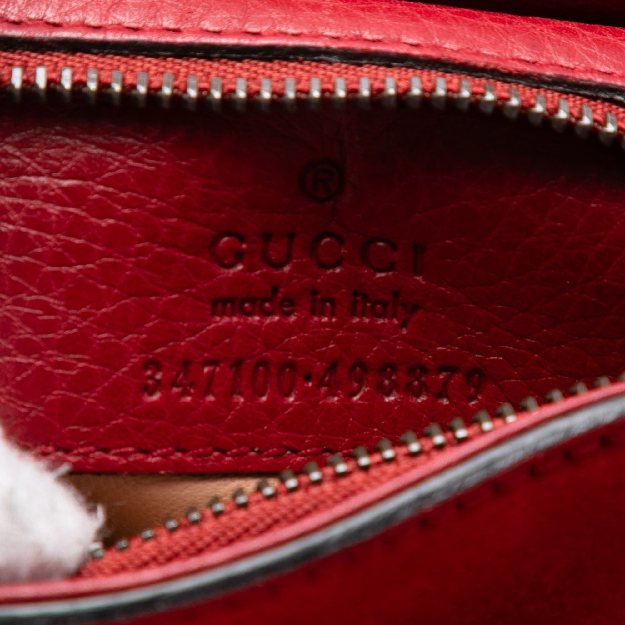 Gucci Small Suede Bamboo Nouveau Fringe Crossbody Size ONE SIZE - 6 Thumbnail