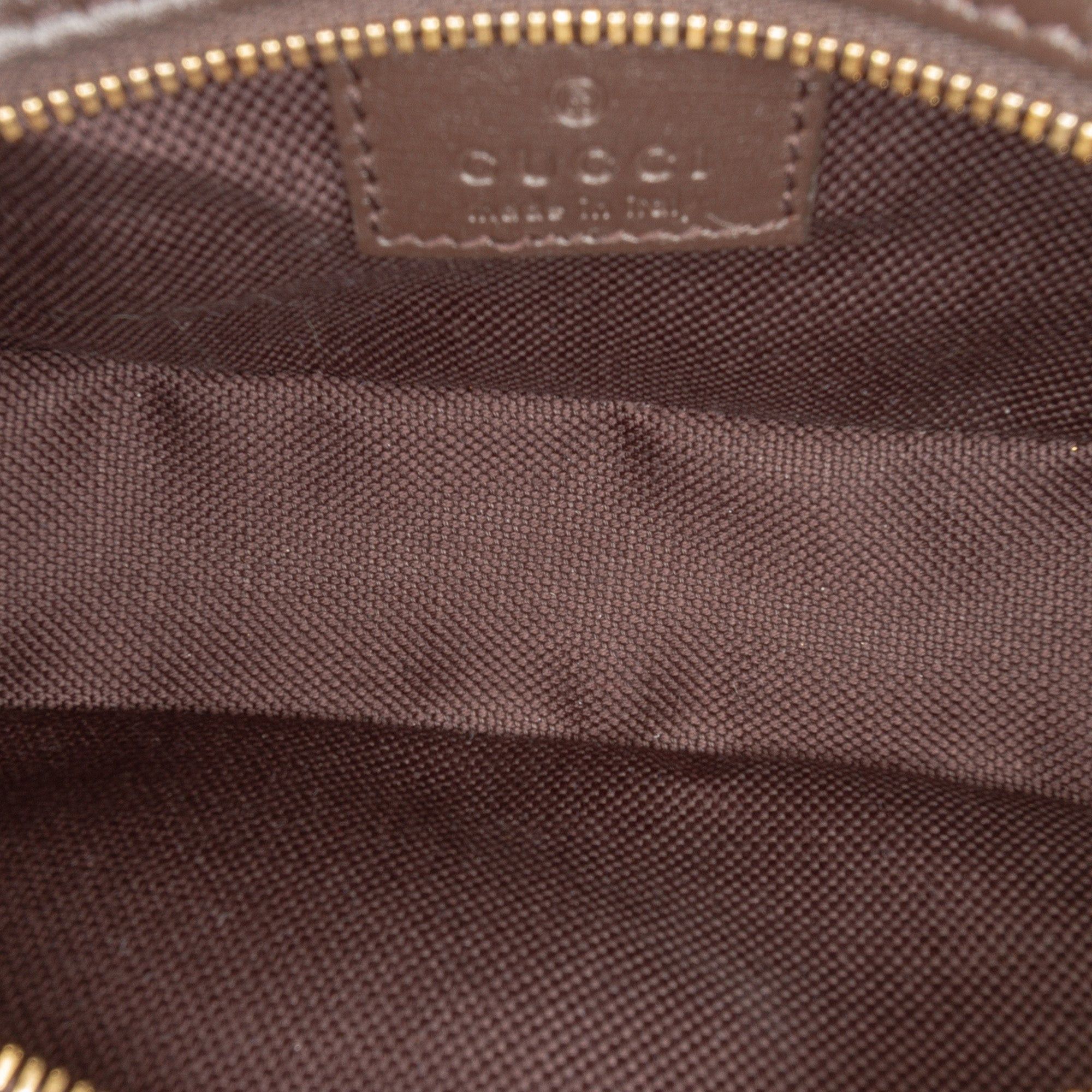 Gucci Mini GG Supreme Moon Side Web Shoulder Bag Size ONE SIZE - 4 Thumbnail
