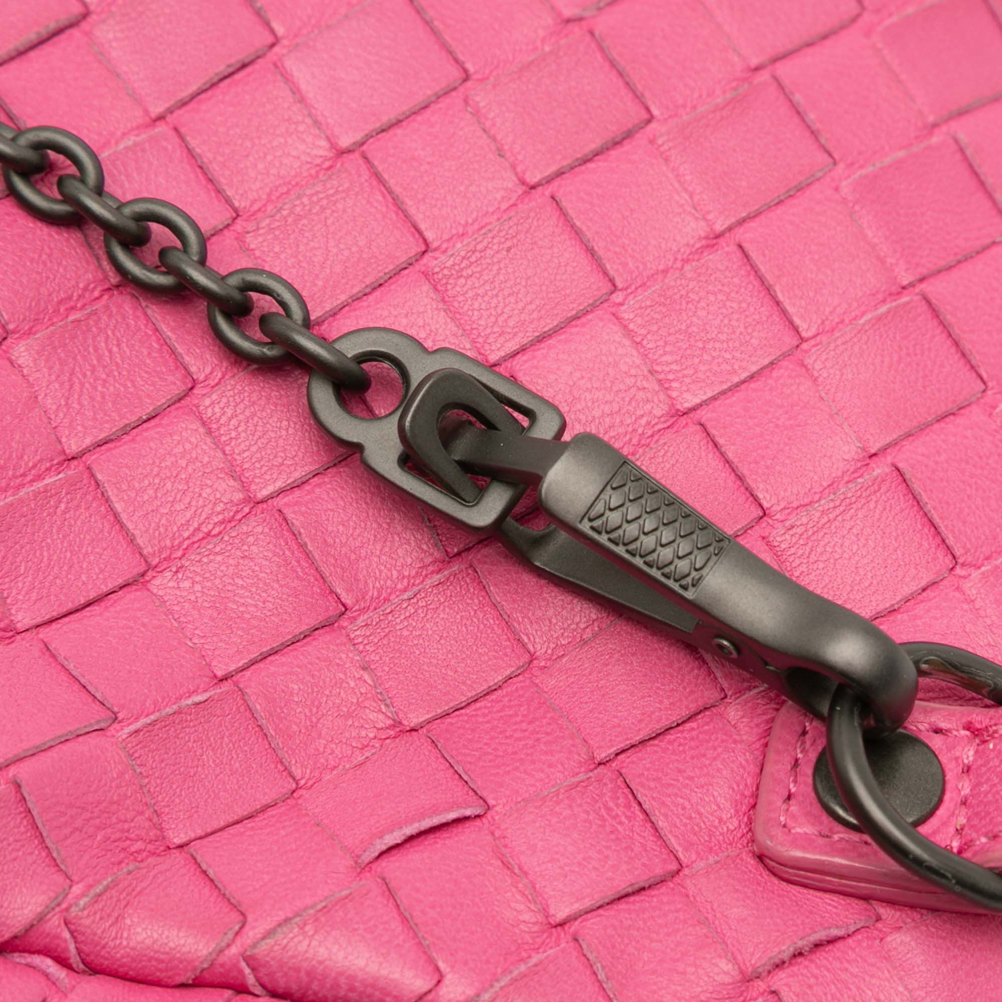 Bottega Veneta Mini Nappa Intrecciato Expandable Chain Flap Crossbody Size ONE SIZE - 7 Thumbnail