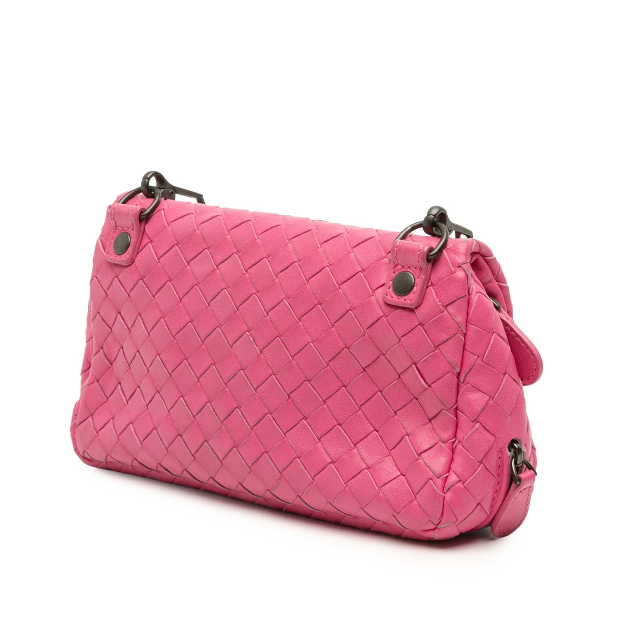 Bottega Veneta Mini Nappa Intrecciato Expandable Chain Flap Crossbody Size ONE SIZE - 2 Thumbnail