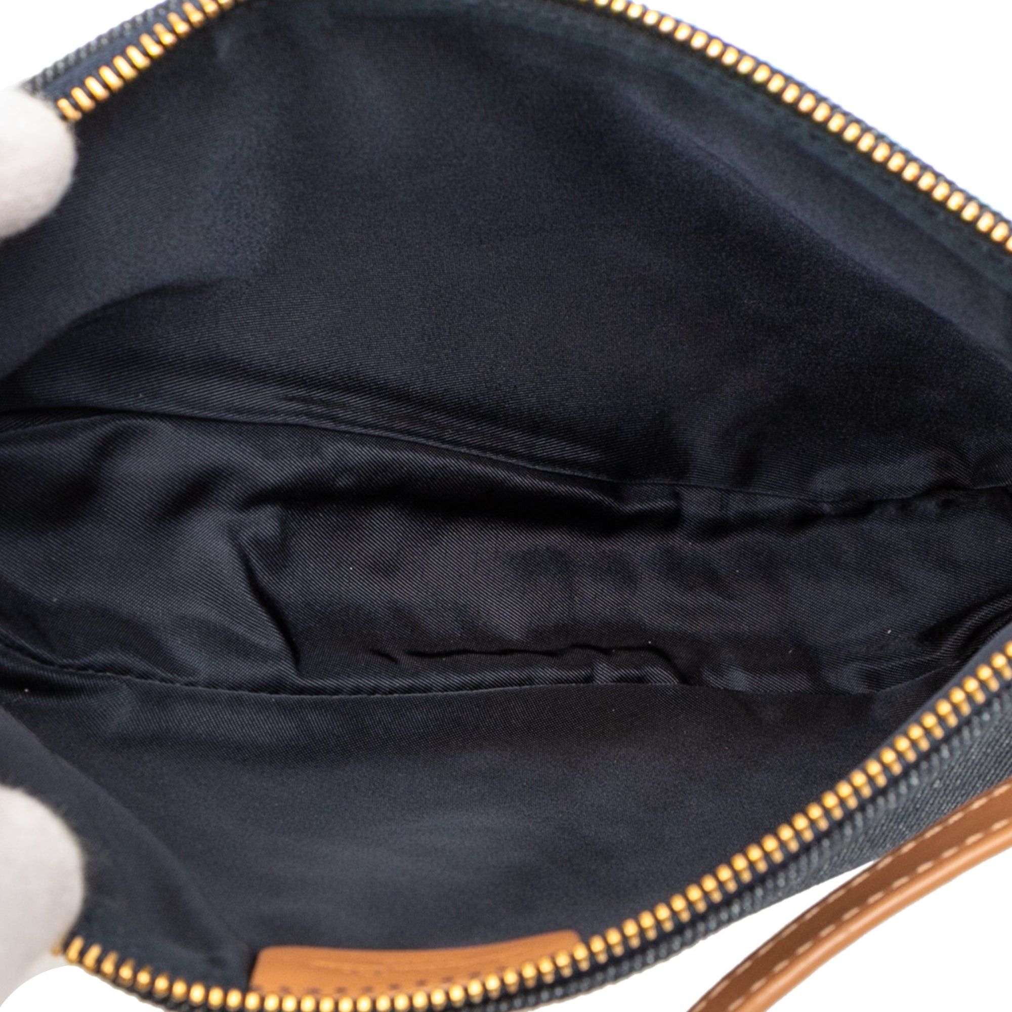 Dior Mini Denim Saddle Pochette Size ONE SIZE - 4 Thumbnail
