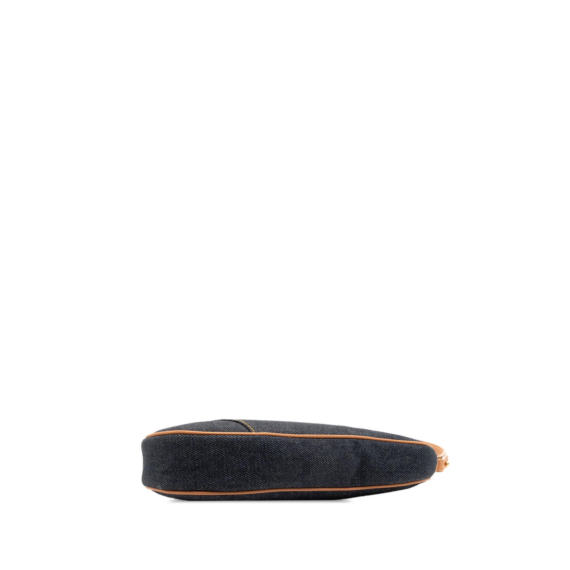 Dior Mini Denim Saddle Pochette Size ONE SIZE - 3 Thumbnail