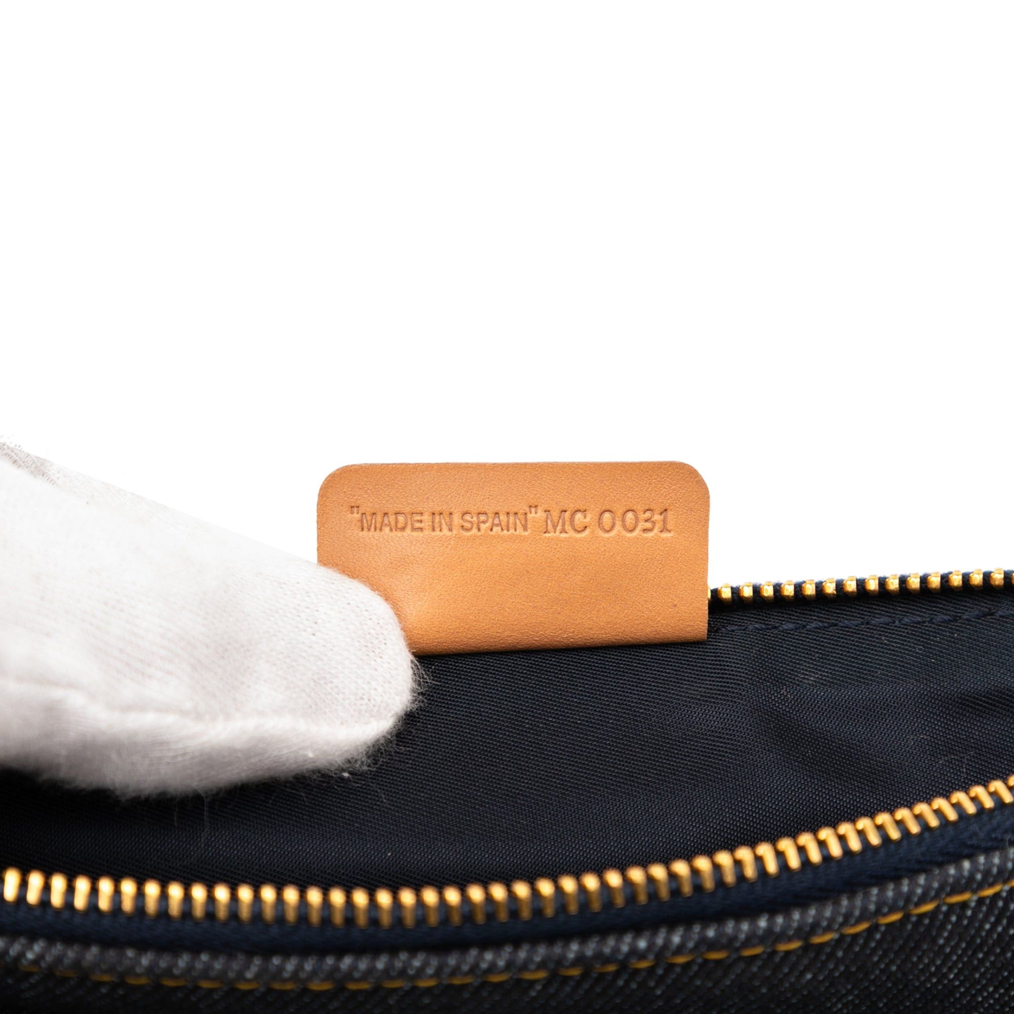 Dior Mini Denim Saddle Pochette Size ONE SIZE - 6 Thumbnail