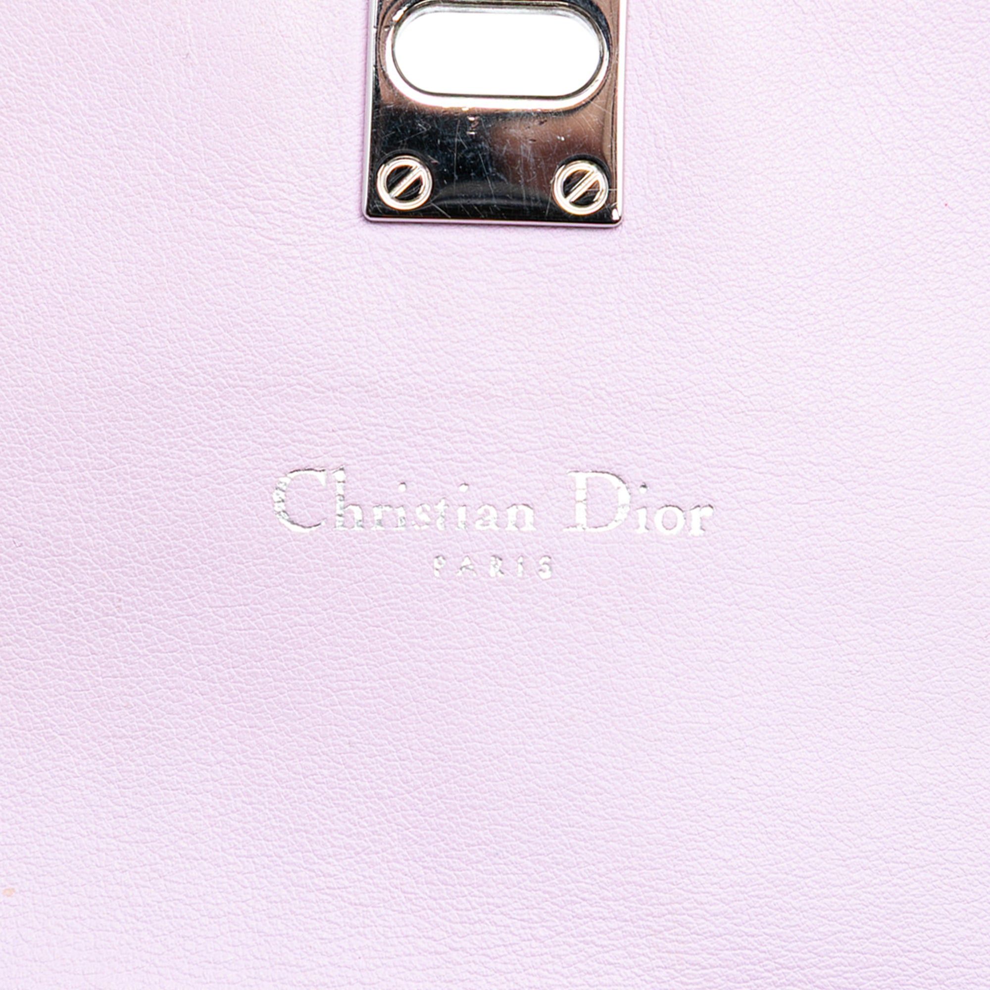 Dior Tricolor Leather Turn Lock Wallet on Chain Size ONE SIZE - 5 Thumbnail