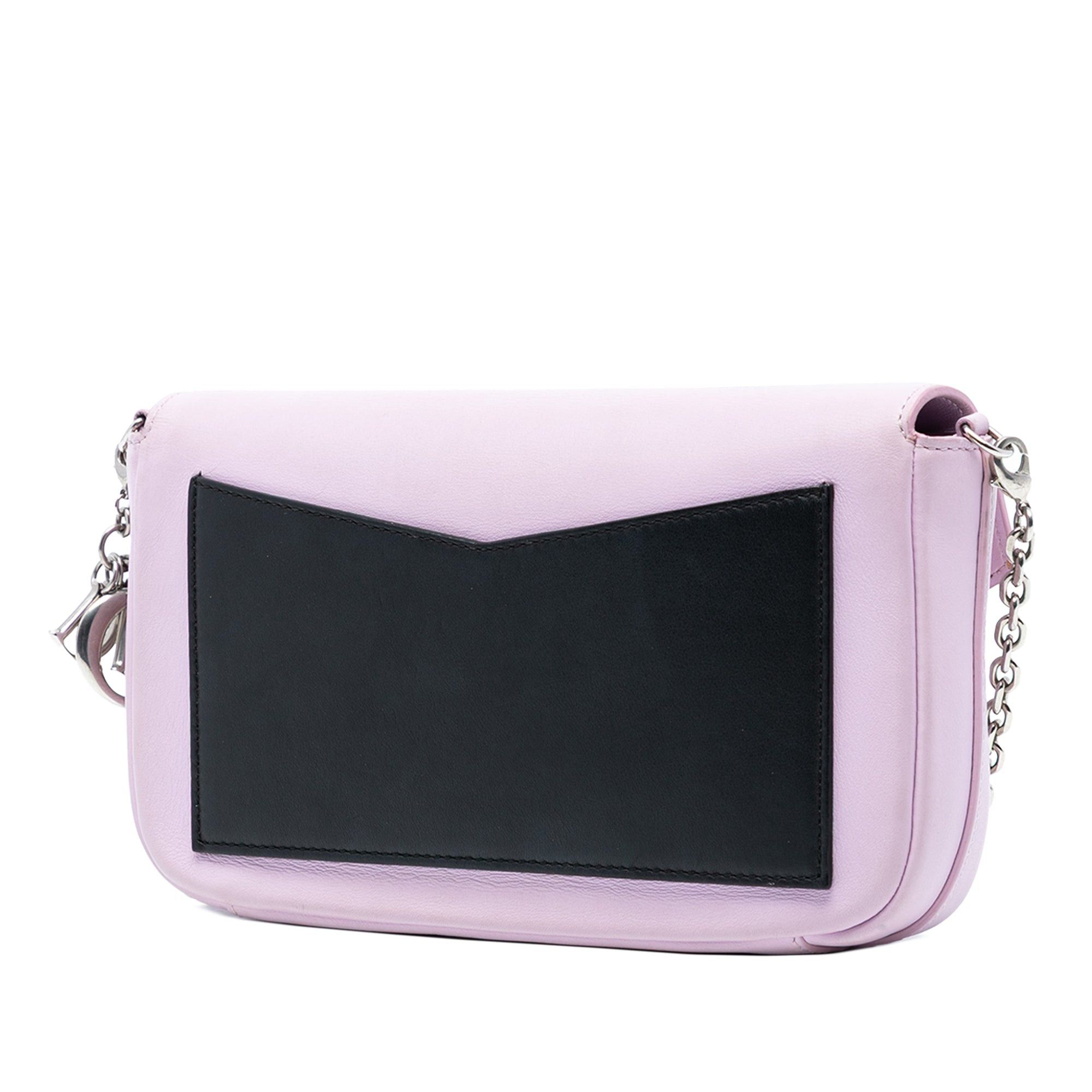 Dior Tricolor Leather Turn Lock Wallet on Chain Size ONE SIZE - 2 Thumbnail