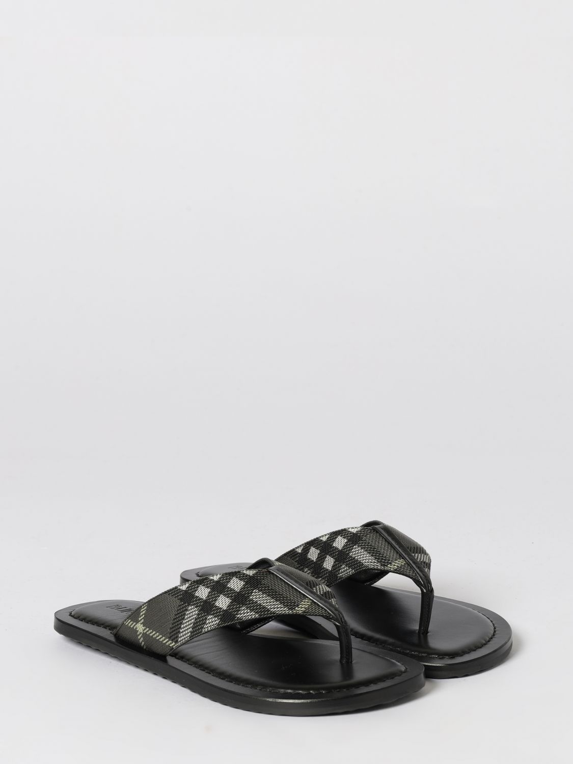 Burberry Burberry Sandals Men Green Size US 8.5 / EU 41-42 - 2 Thumbnail